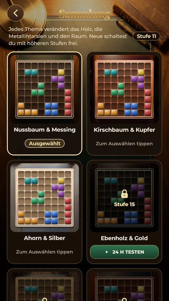 SIEBEN THEMEN ZUM SAMMELN