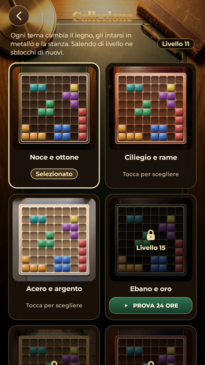 SETTE TEMI DA COLLEZIONARE
