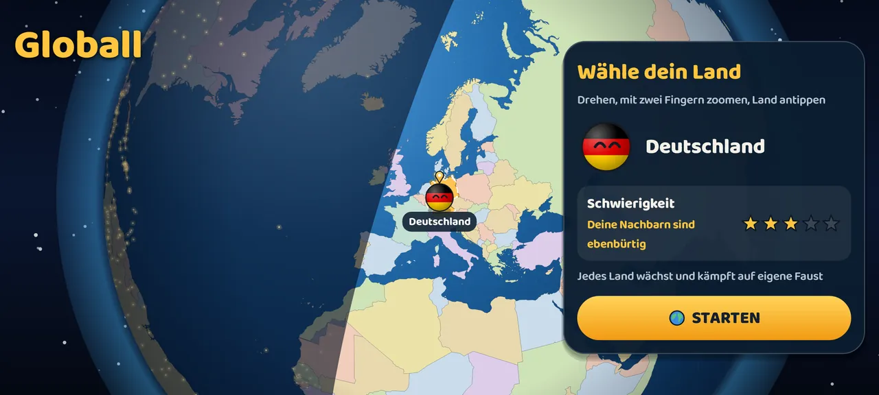 WÄHL DEINEN COUNTRYBALL