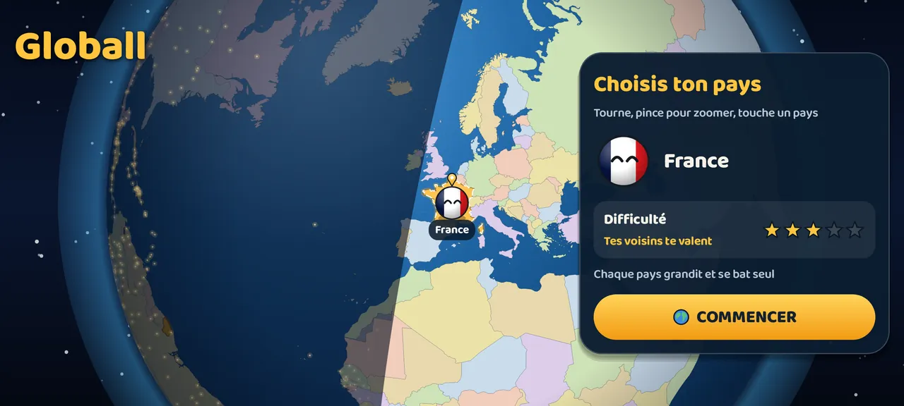 CHOISIS TON COUNTRYBALL