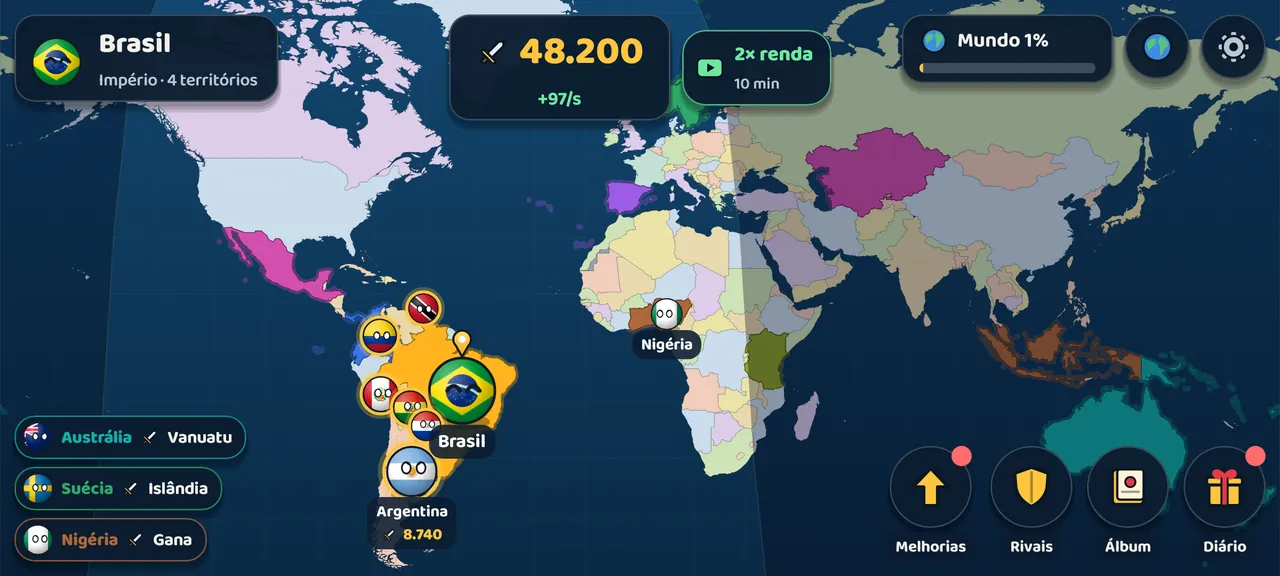 UM MUNDO VIVO: CADA PAÍS LUTA
