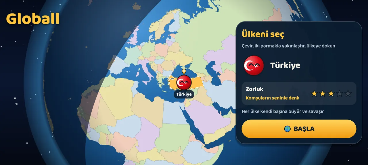 ÜLKE TOPUNU SEÇ