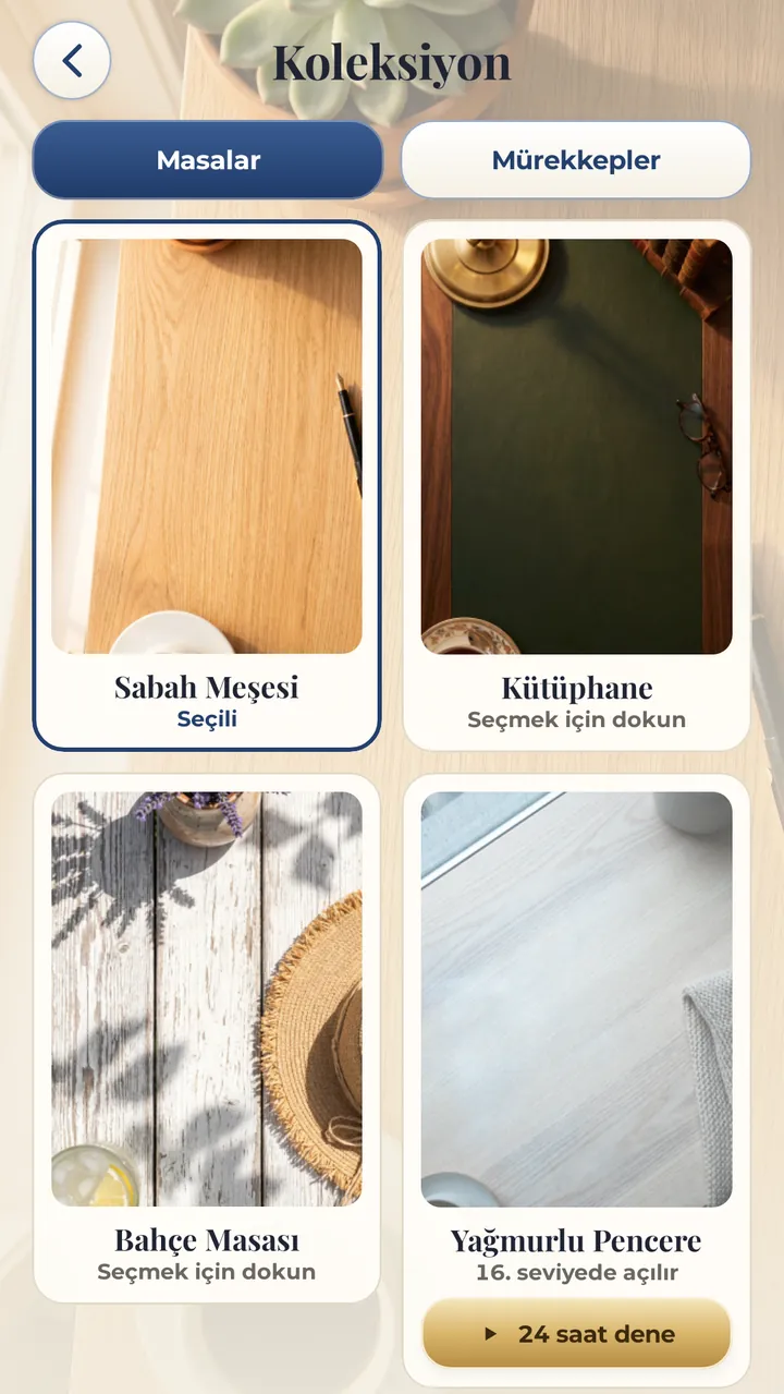 SANA ÖZEL MASALAR VE MÜREKKEPLER