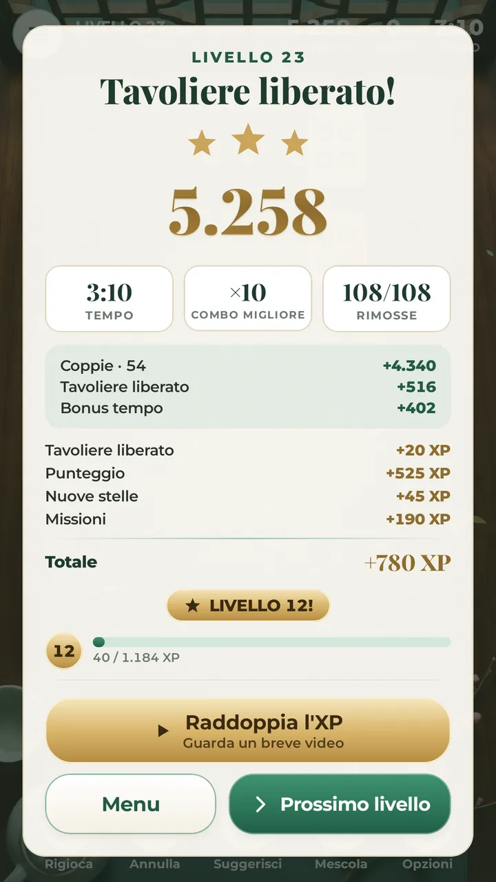 LIBERA LA TAVOLA OTTIENI TRE STELLE