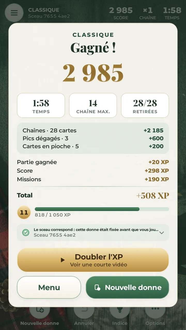 DÉGAGEZ LES TROIS PICS BATTEZ VOTRE RECORD