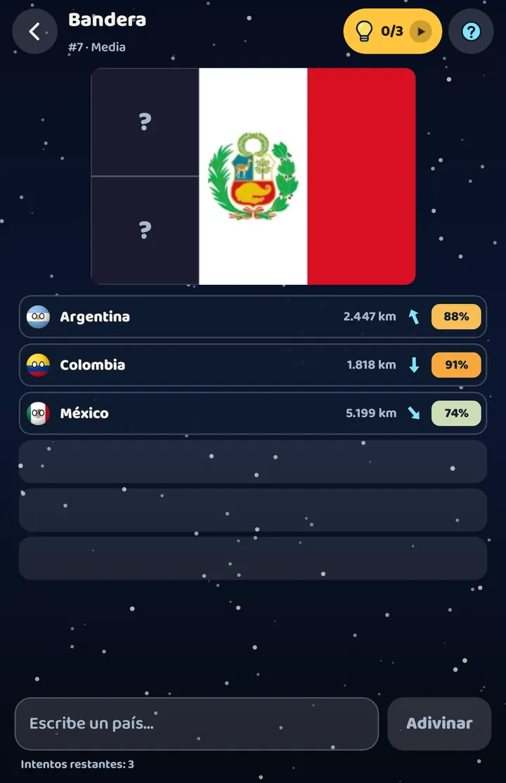 ADIVINA LA BANDERA CASILLA A CASILLA