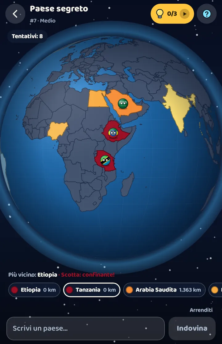 FUOCHINO O ACQUA? TOCCA IL GLOBO