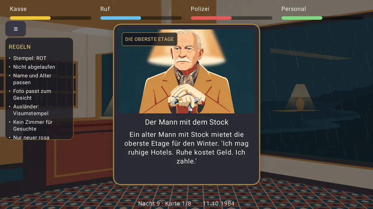 GEHEIMNISSE CHECKEN NACH MITTERNACHT EIN