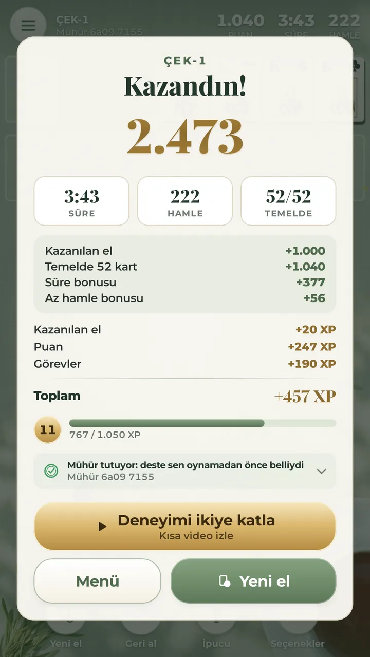 ELİ KAZAN REKORUNU GELİŞTİR