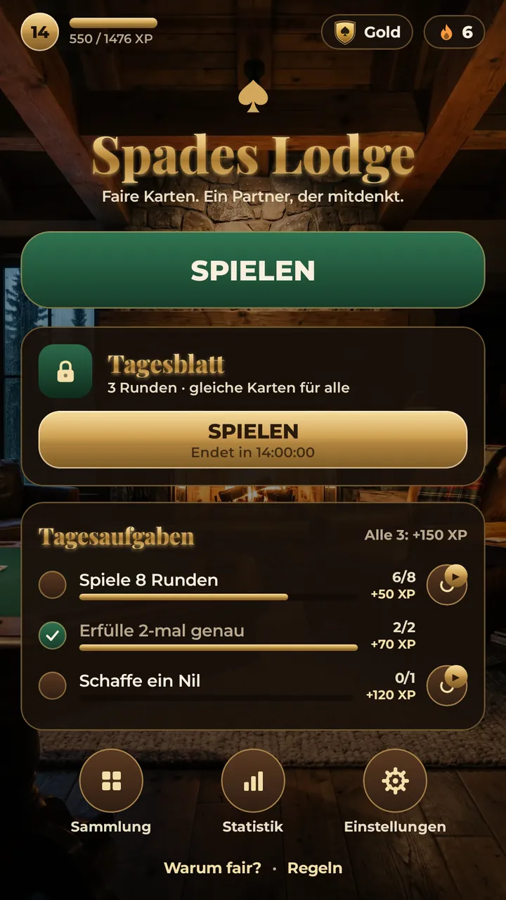 DAS TAGESBLATT GLEICHE KARTEN FÜR ALLE