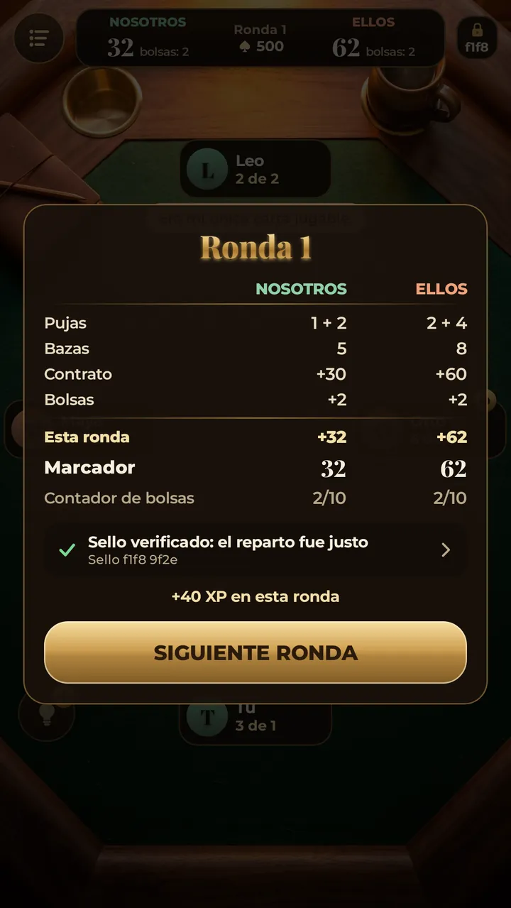 REPARTOS JUSTOS QUE PUEDES COMPROBAR