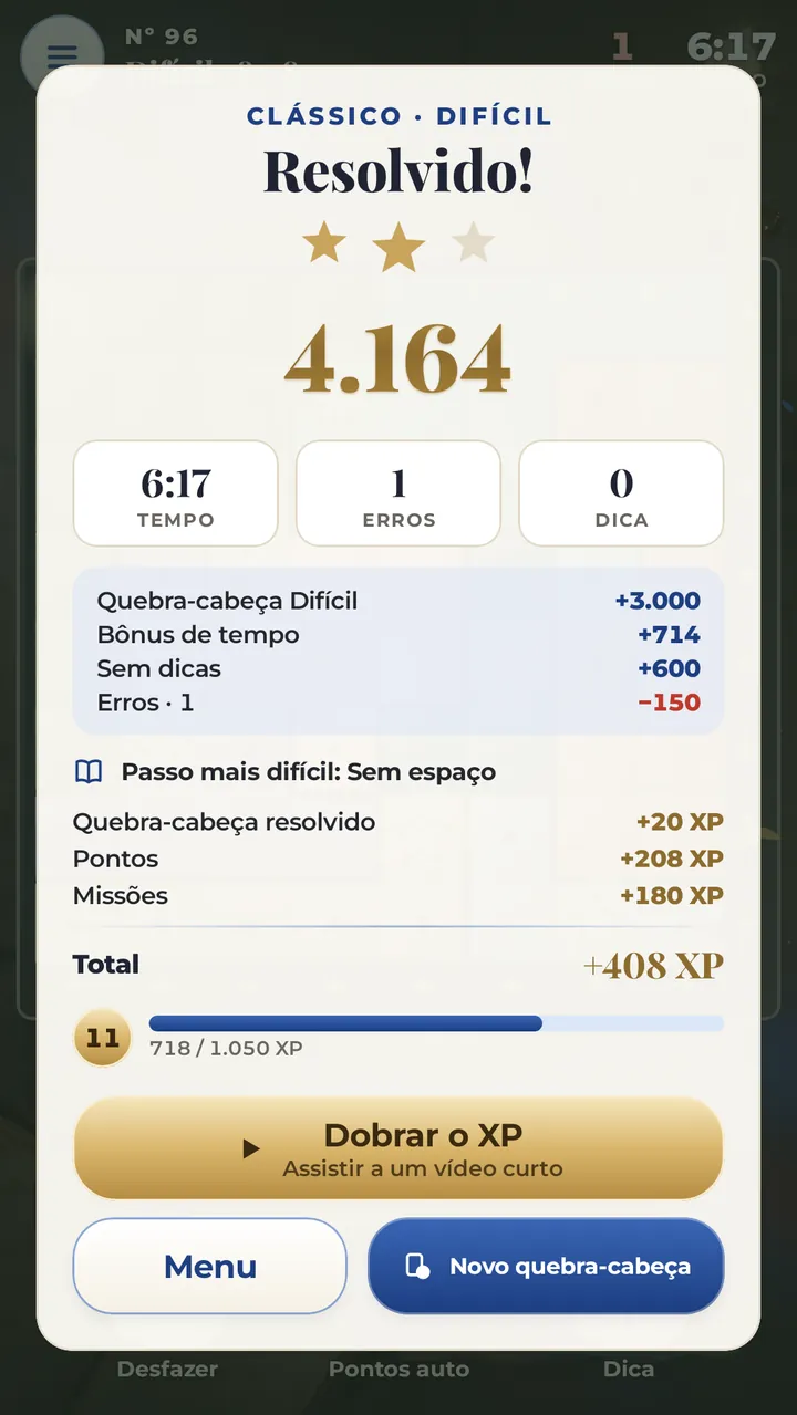 RESOLVA GANHE TRÊS ESTRELAS
