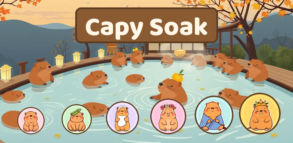 Capy Soak: Capybara Merge artwork