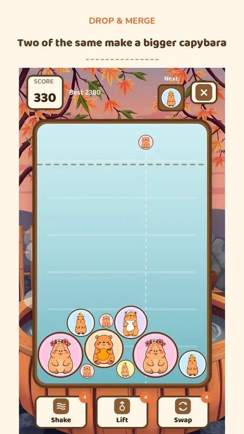Capy Soak screenshot 1